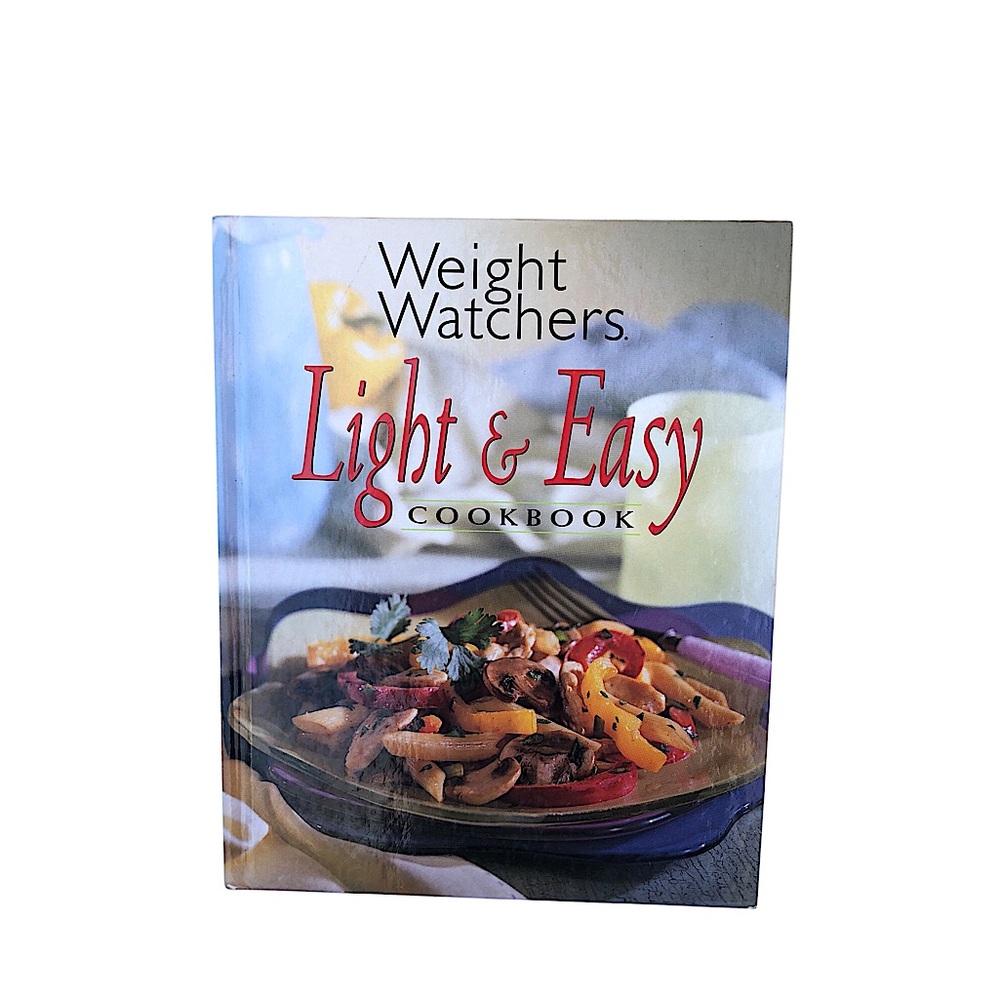 Vintage 1997 Weight Watchers Light & Easy Cookbook Recipes Hard Cover‎ Book